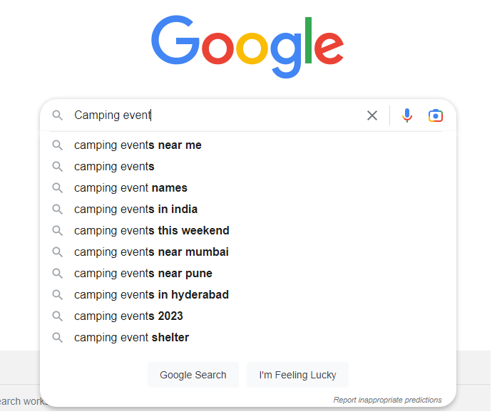 Google Autocomplete