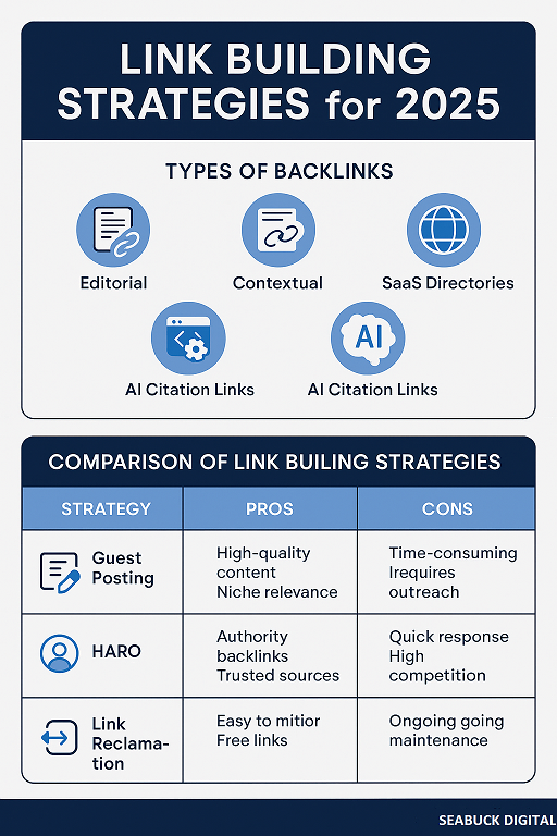 Link Building Strategies That Work in 2025 - SEABUCK DIGITAL
