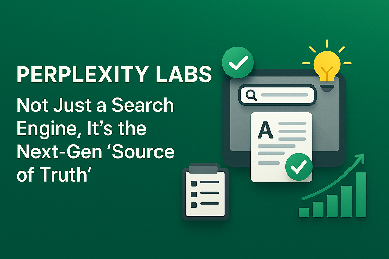 Perplexity Labs: Not Just a Search Engine, It’s the Next-Gen ‘Source of Truth’