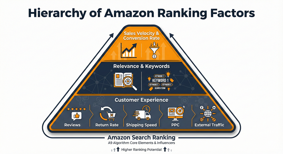 Amazon Search Ranking Factors