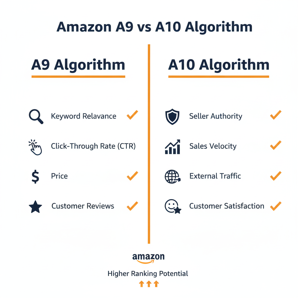 Difference Between A9 and A10 Algorithm