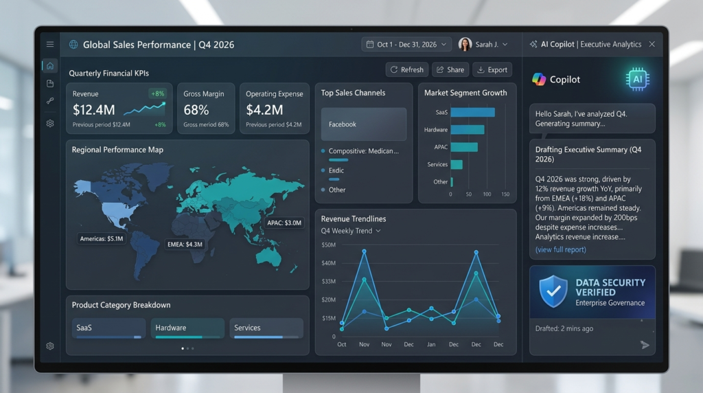 Governed Semantic Layer & BI Copilot (Enterprise)