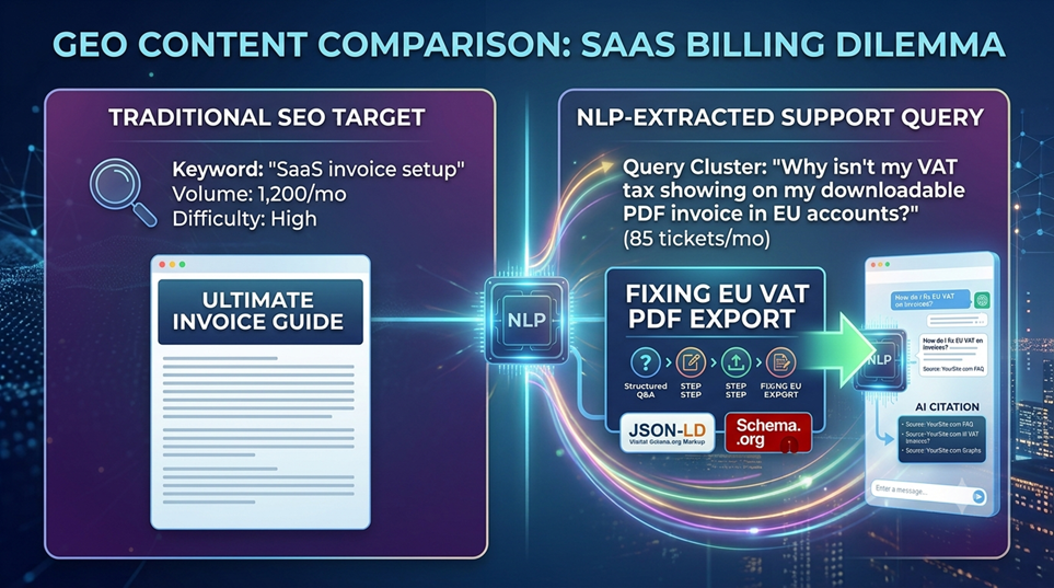 GEO Content Comparison