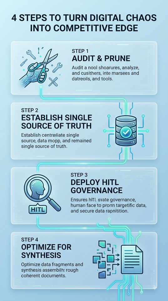 The 4-Step Framework to Turn Digital Chaos into a Competitive Edge