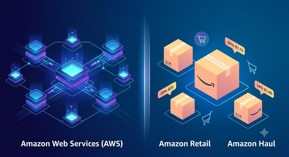 Navigating Amazon’s Empire: The Amazon vs Amazon Web Services Difference and What is Amazon Haul